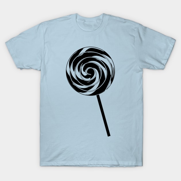 Retro Lollipop Design T-Shirt by boobear_studio